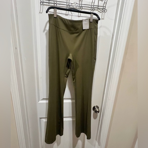 Active Seamless High-Rise Leggings Olive Green Large - Picture 7 of 13